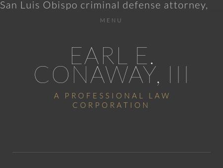 Earl E. Conaway, III, A Professional Law Corporation