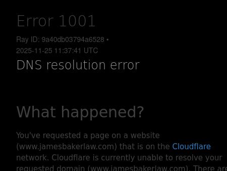 James A. Baker, Attorney at Law