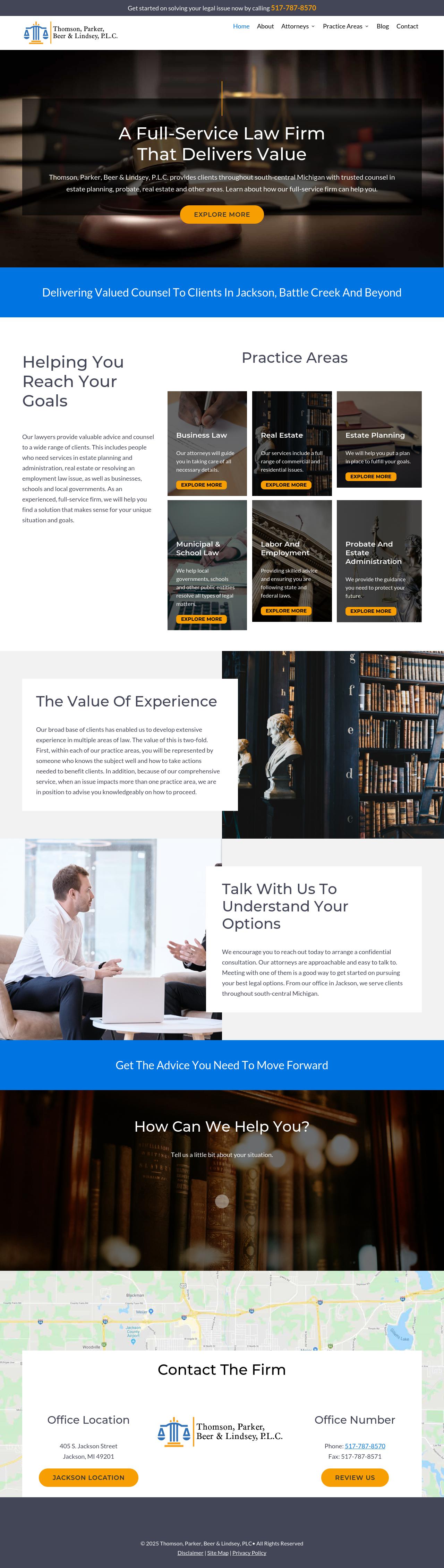 Abbott, Thomson, Mauldin, Parker & Beer, PLC - Jackson MI Lawyers