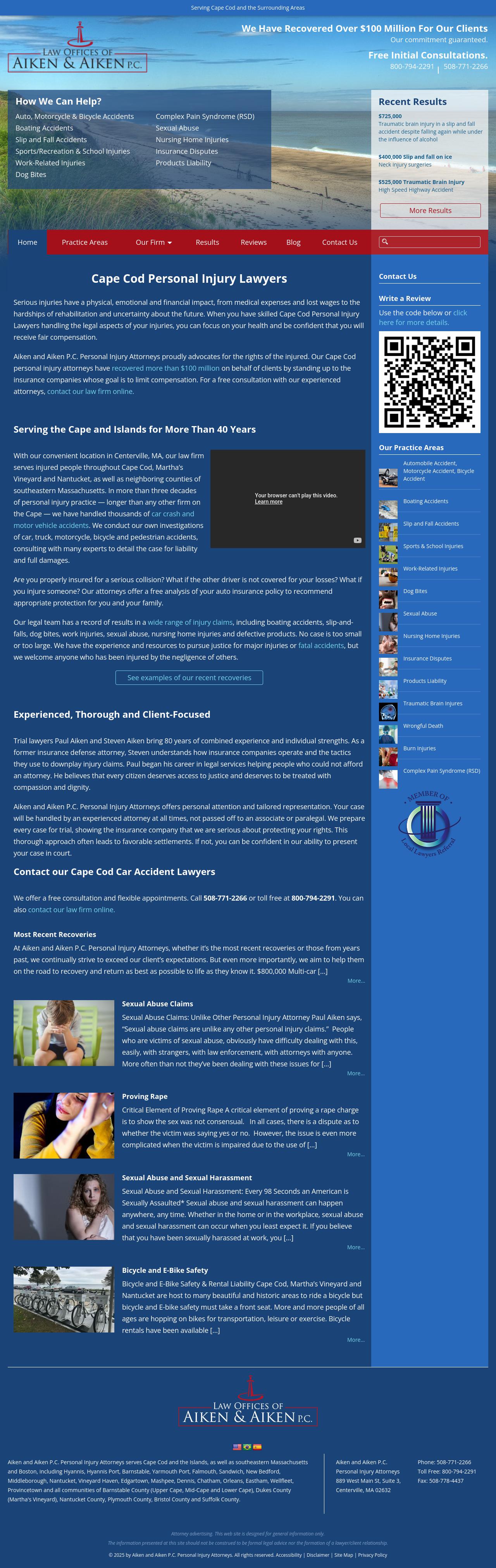 Aiken & Aiken P.C. - Hyannis MA Lawyers