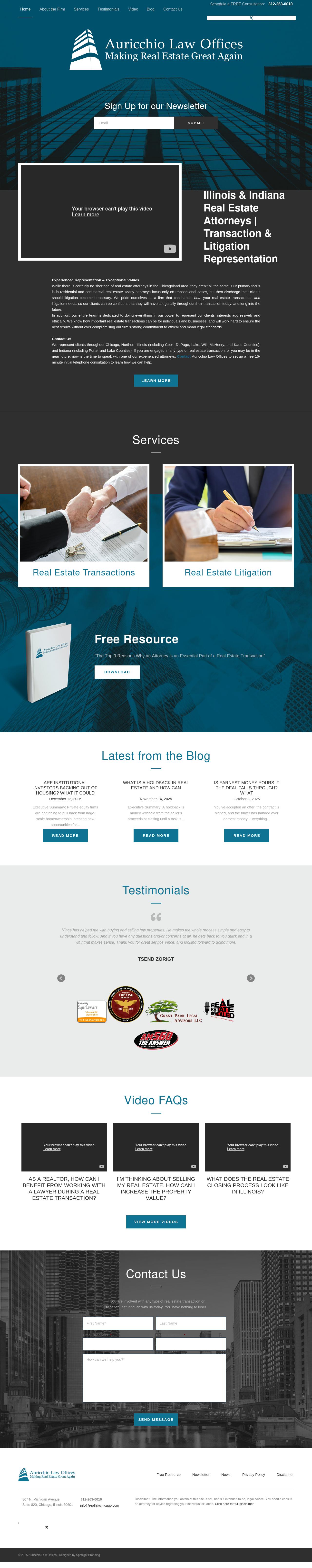 Auricchio Law Offices - Chicago IL Lawyers