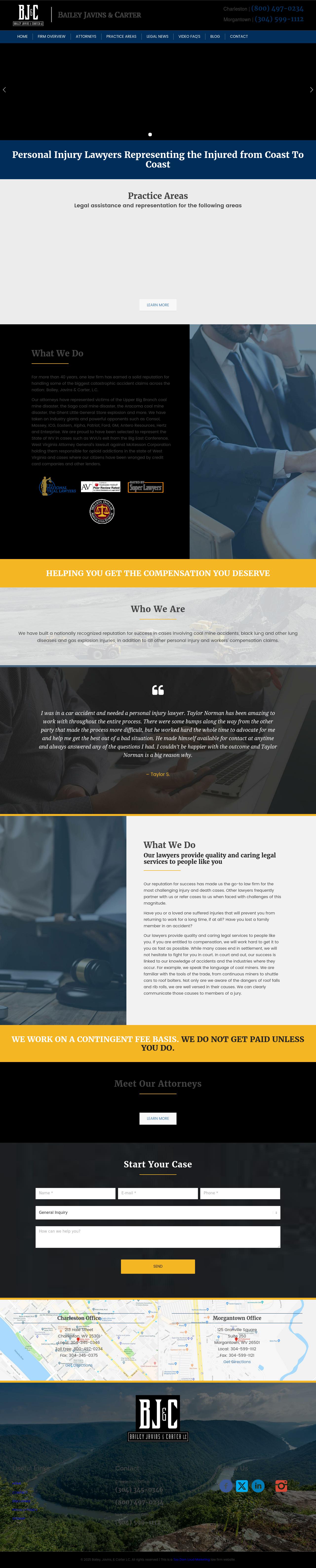 Bailey, Javins & Carter, L.C. - Summersville WV Lawyers