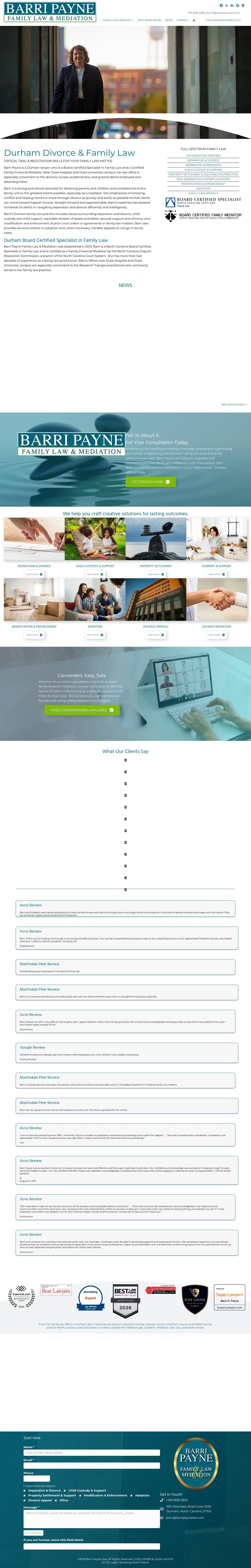 Barri H. Payne - Durham NC Lawyers