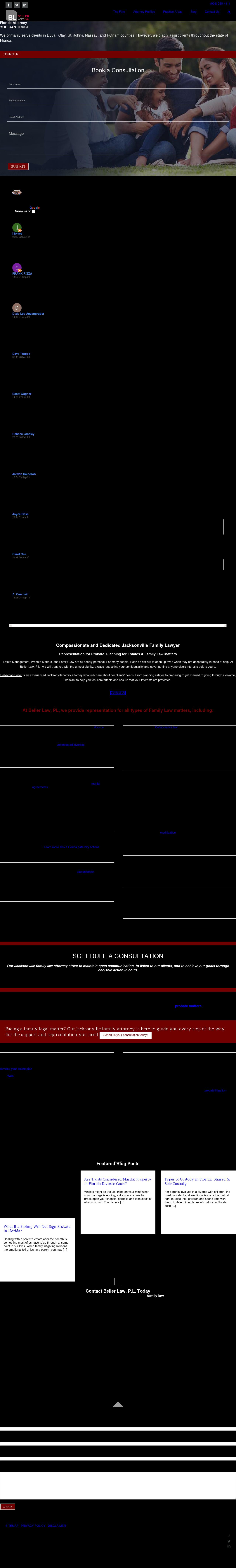 Beller & Bustamante, P.L. - Jacksonville FL Lawyers