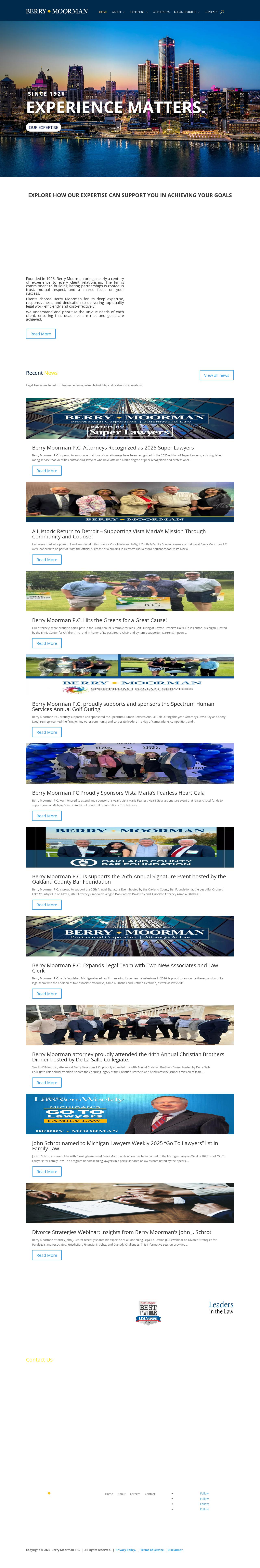 Berry Moorman PC - Birmingham MI Lawyers