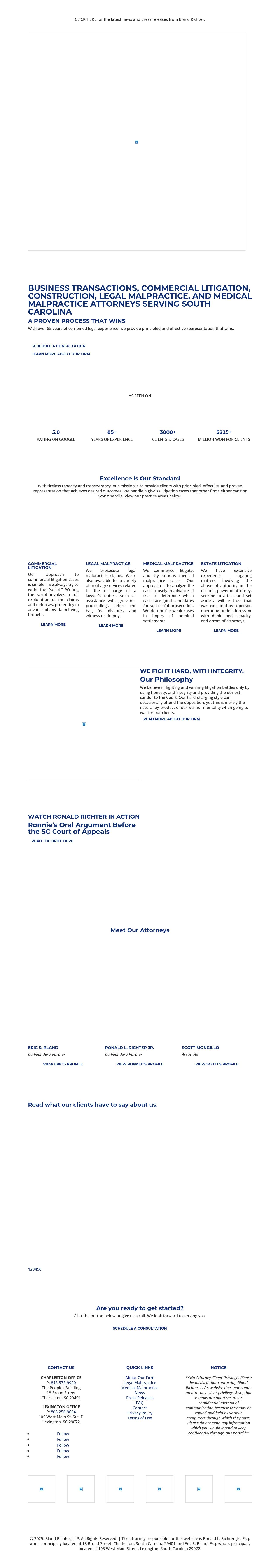 Bland Richter, LLP - Charleston SC Lawyers