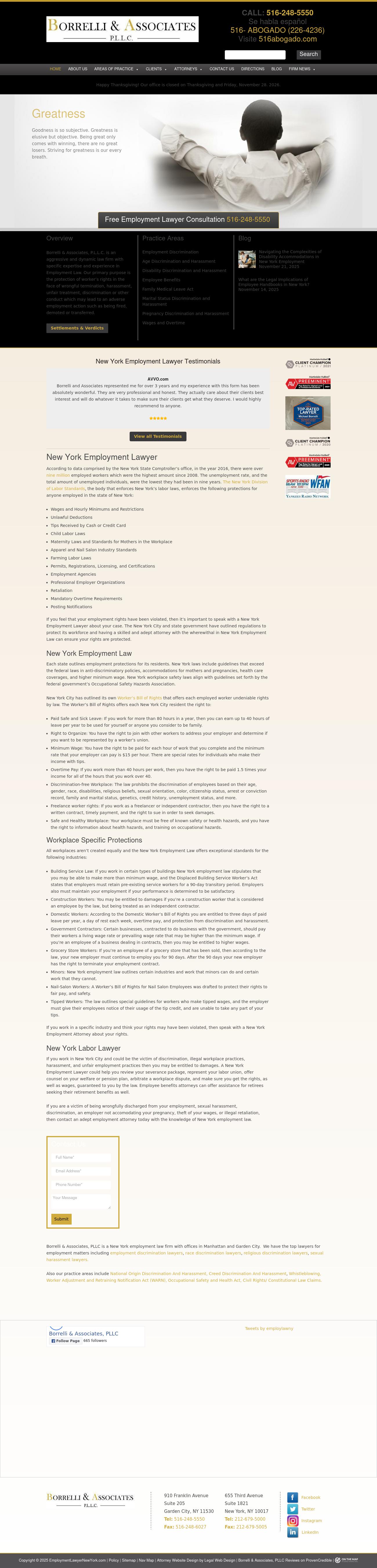 Borrelli & Associates, P.L.L.C. - Great Neck NY Lawyers