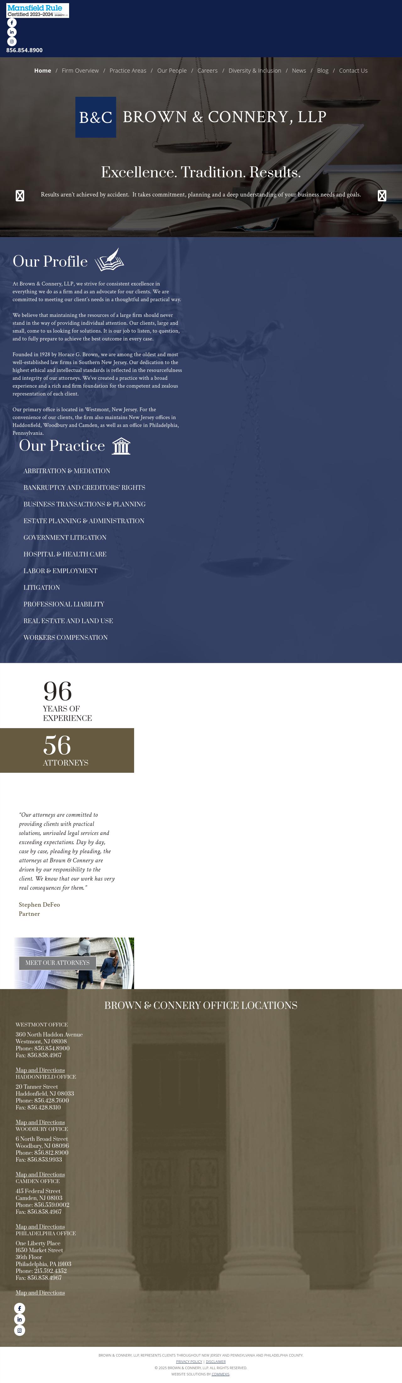 Brown & Connery, LLP - Philadelphia PA Lawyers