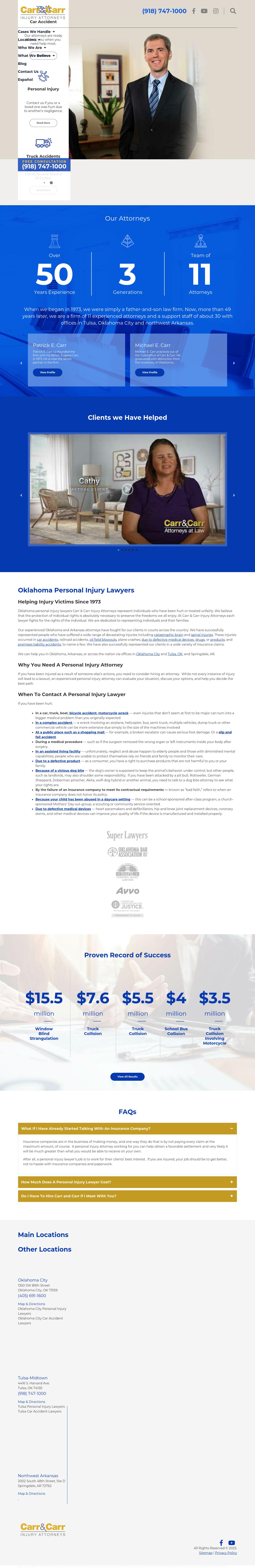 Carr & Carr, Attorneys at Law - Tulsa OK Lawyers