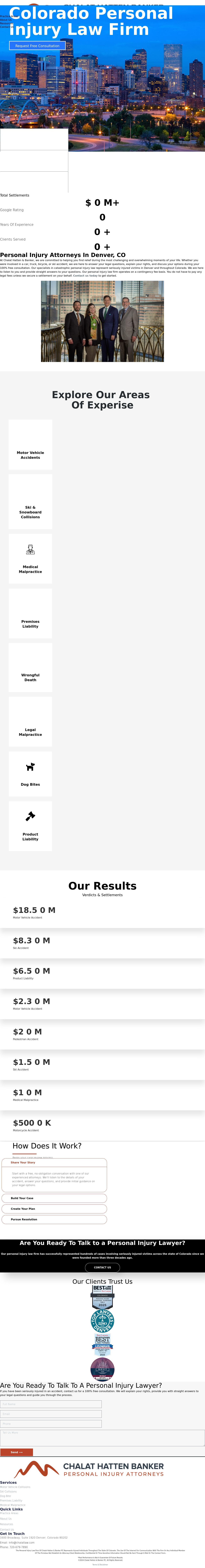 Chalat Hatten Koupal & Banker PC - Denver CO Lawyers