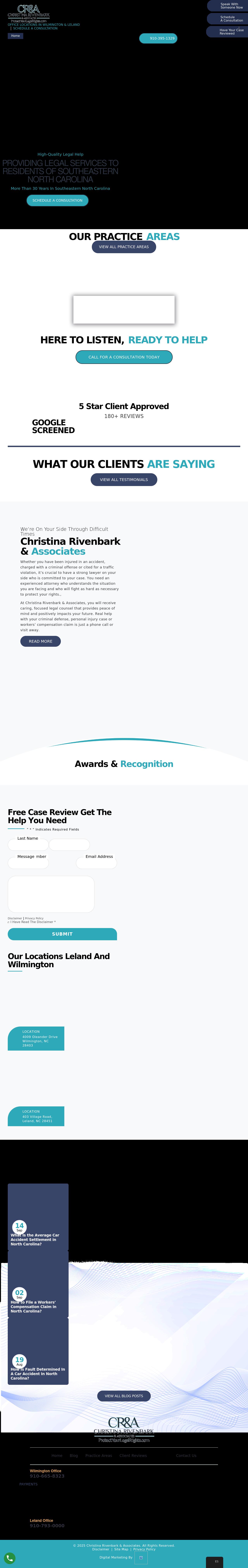 Christina Rivenbark & Associates - Wilmington NC Lawyers