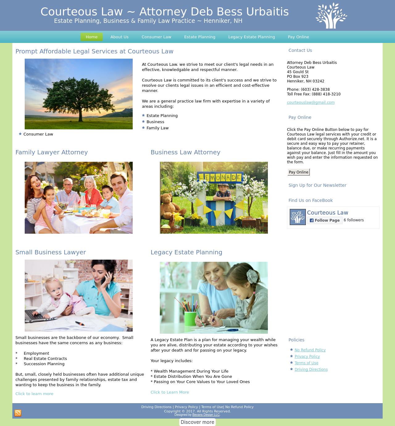 Courteous Law - Henniker NH Lawyers