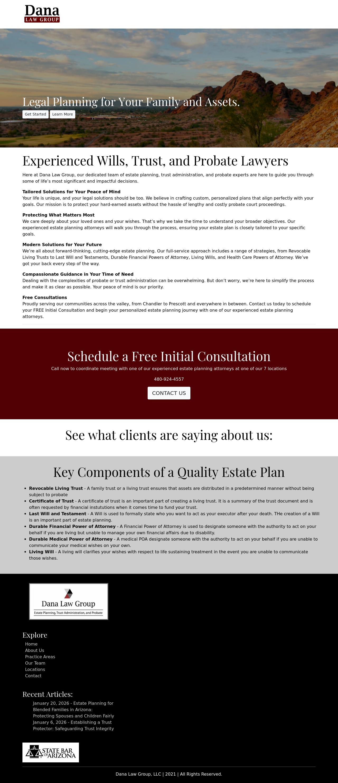 Dana Law Group, LLC - Chandler AZ Lawyers