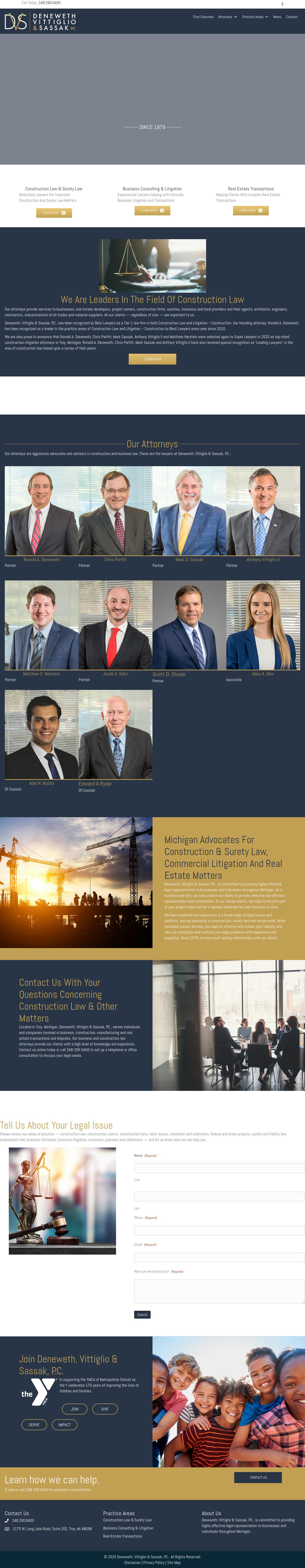 Deneweth, Dugan & Parfitt, P.C. - Troy MI Lawyers