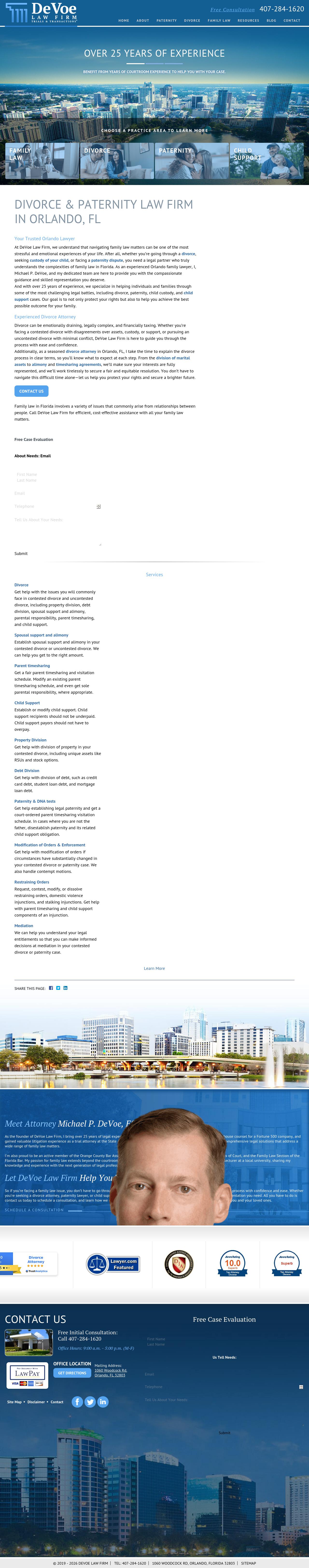 DeVoe Law Firm - Orlando FL Lawyers