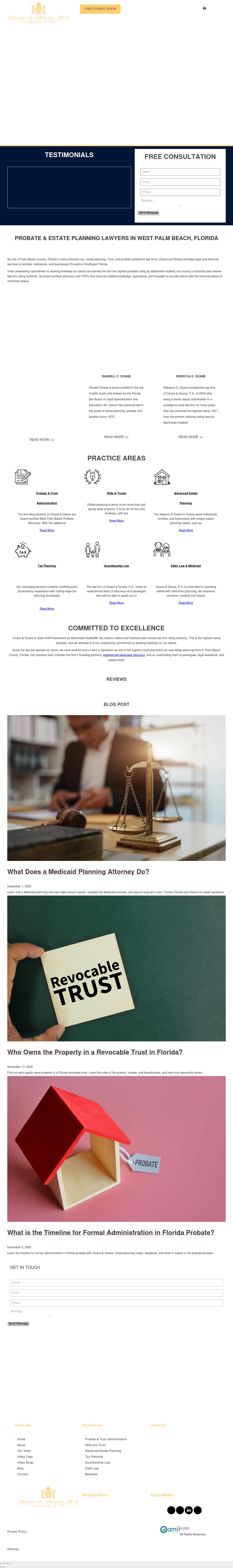 Doane & Doane, P.A. - Stuart FL Lawyers