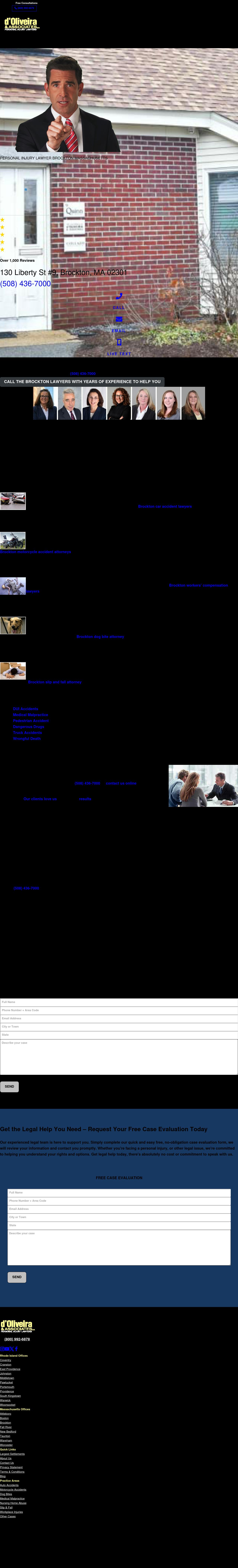 d'Oliveira & Associates - Brockton MA Lawyers