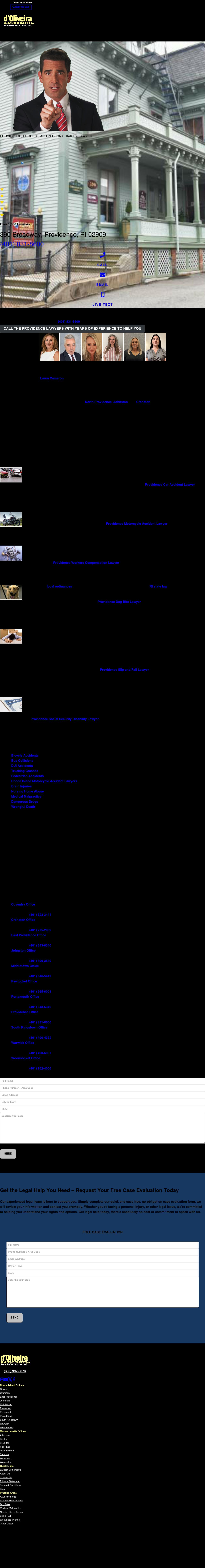 d'Oliveira & Associates - Providence RI Lawyers