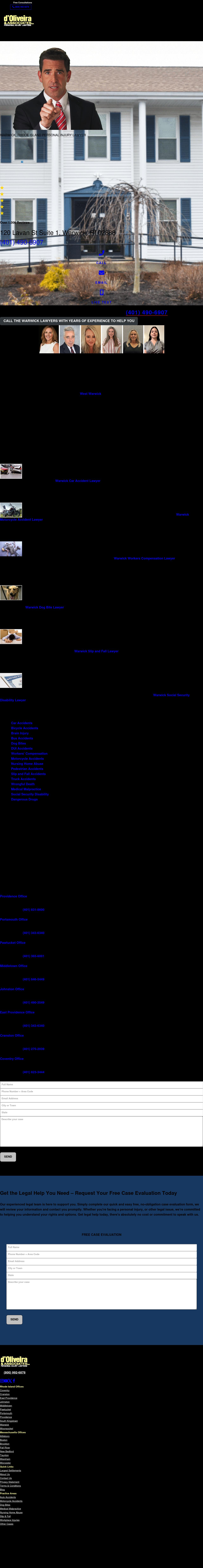 d'Oliveira & Associates - Warwick RI Lawyers