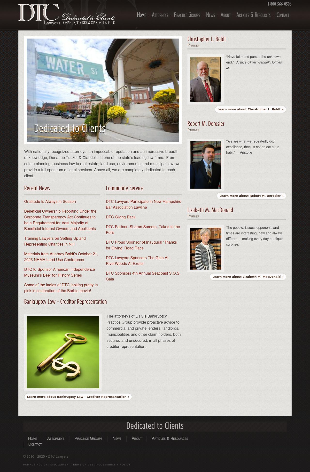 Donahue Tucker & Ciandella PLLC - Portsmouth NH Lawyers