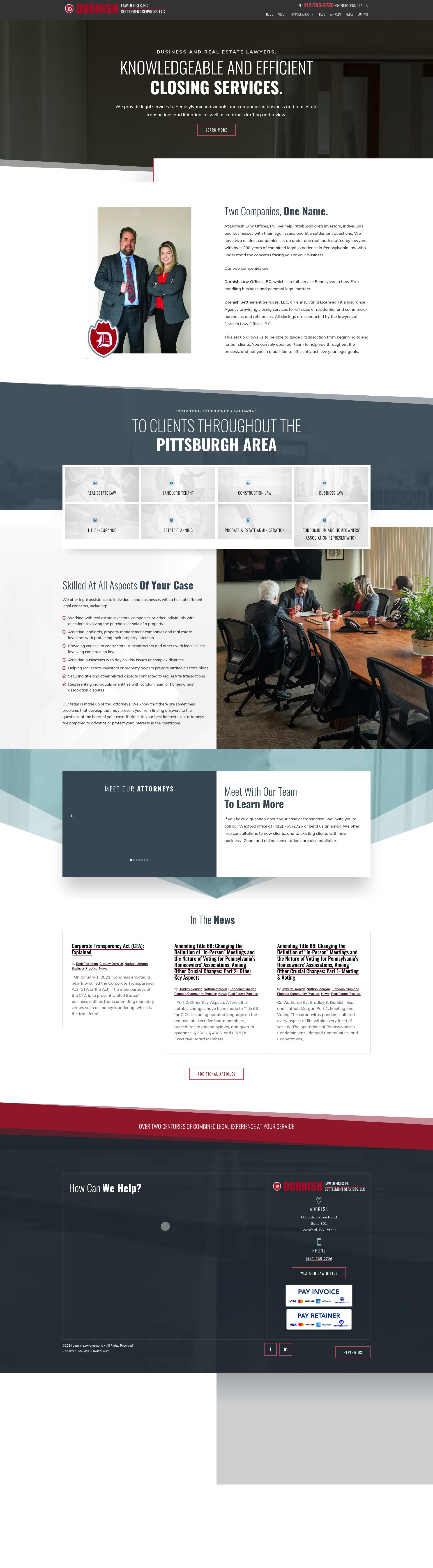 Dornish Law Offices, P.C. - Pittsburgh PA Lawyers