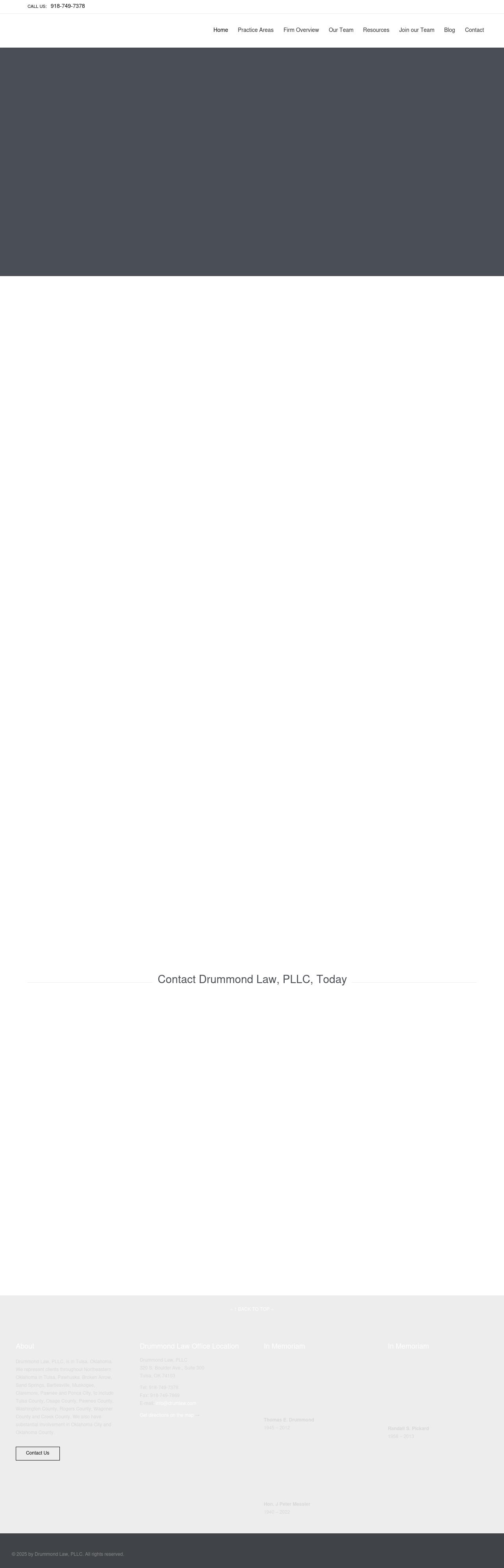 Drummond Law, PLLC - Tulsa OK Lawyers