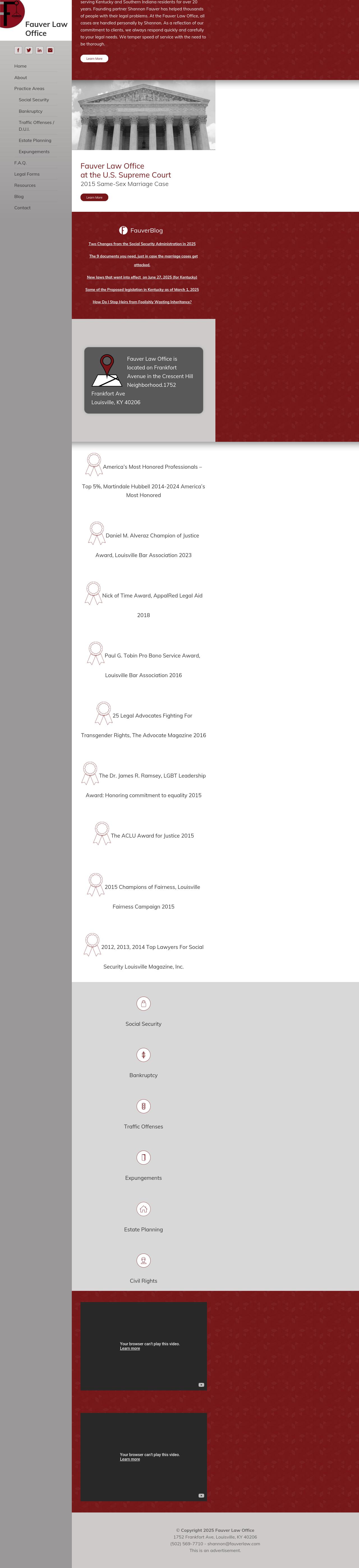 Fauver Law Office PLLC - Louisville KY Lawyers