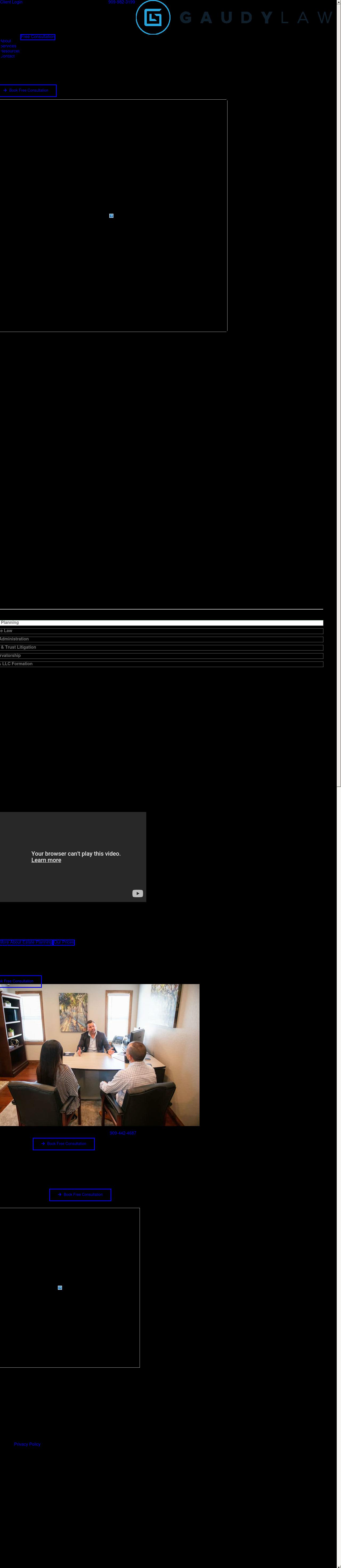 Gaudy Law Inc. - Upland CA Lawyers