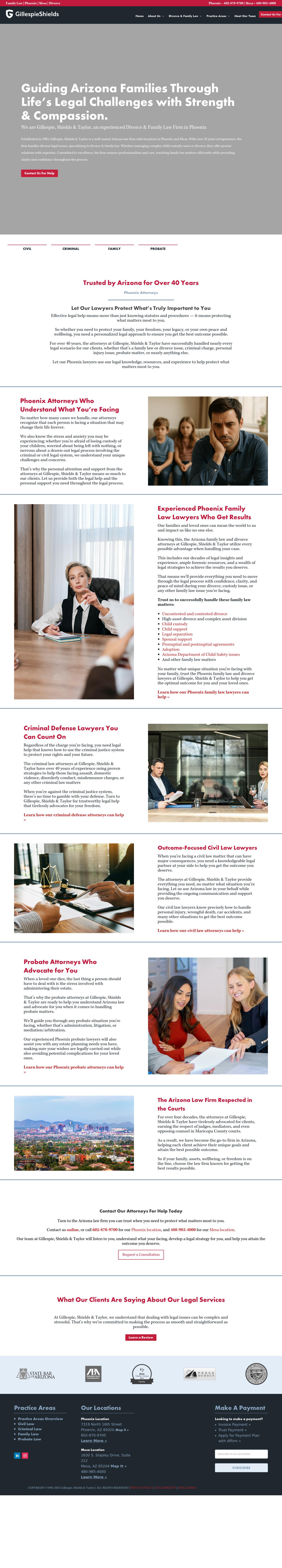 Gillespie, Shields & Durrant - Mesa AZ Lawyers