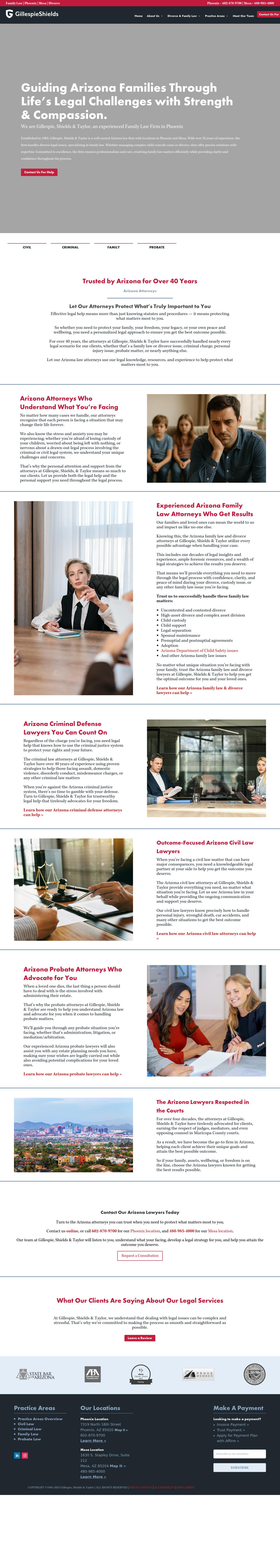 Gillespie, Shields, Durrant & Goldfarb - Phoenix AZ Lawyers