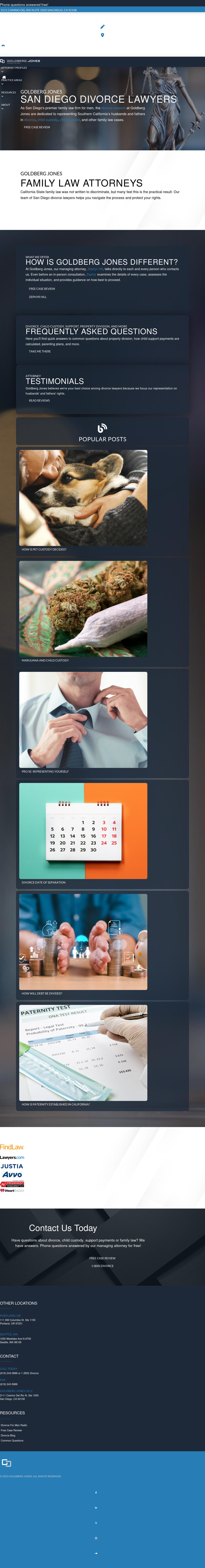 Goldberg Jones - San Diego CA Lawyers