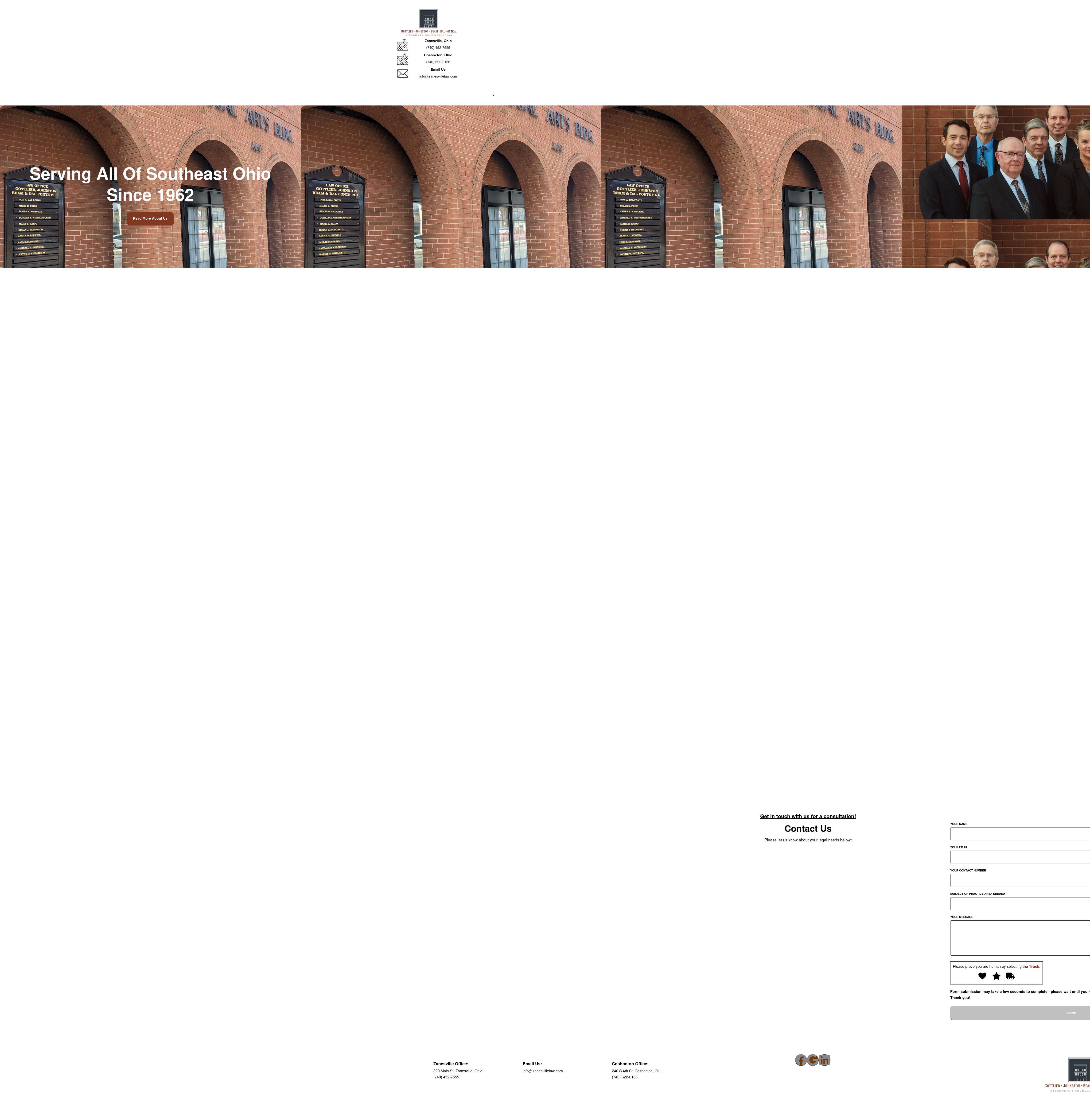 Gottlieb, Johnston, Beam & Dal Ponte, P.L.L. - Zanesville OH Lawyers