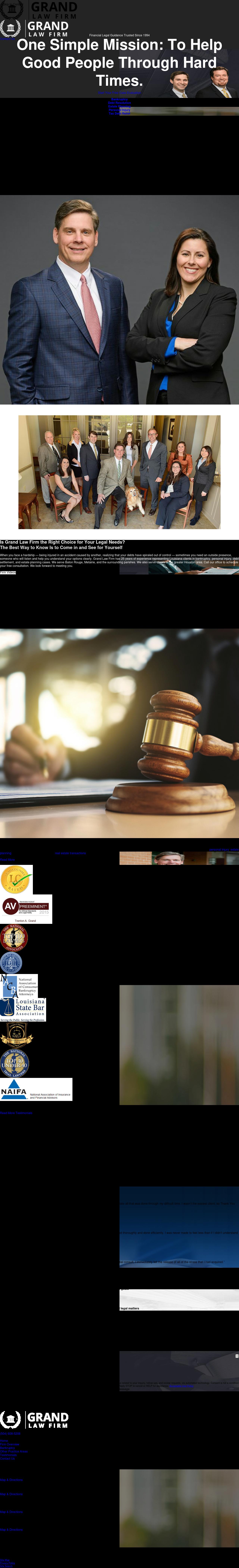 Grand Law Firm - Baton Rouge LA Lawyers