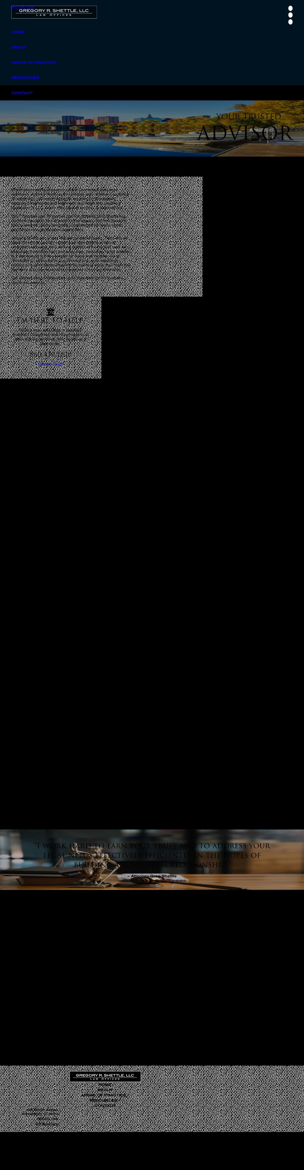 Gregory R. Shettle, LLC - Glastonbury CT Lawyers
