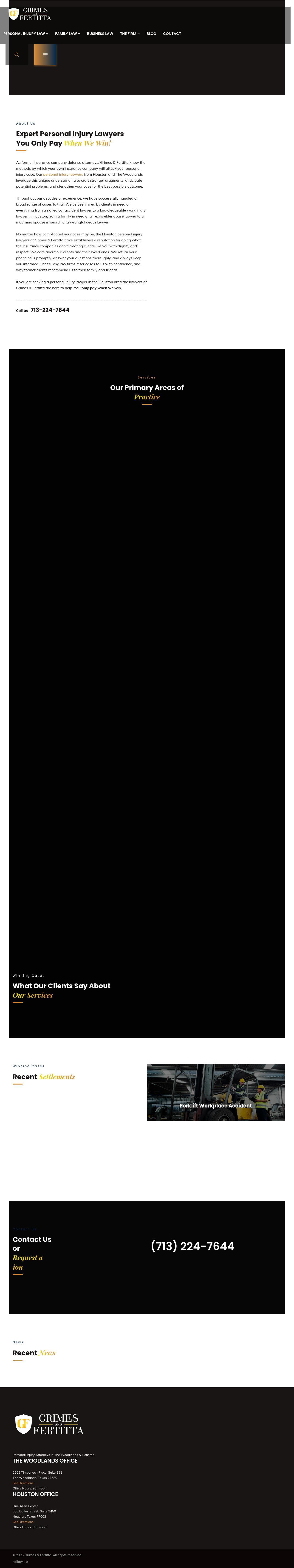 Grimes & Fertitta, P.C. - Houston TX Lawyers