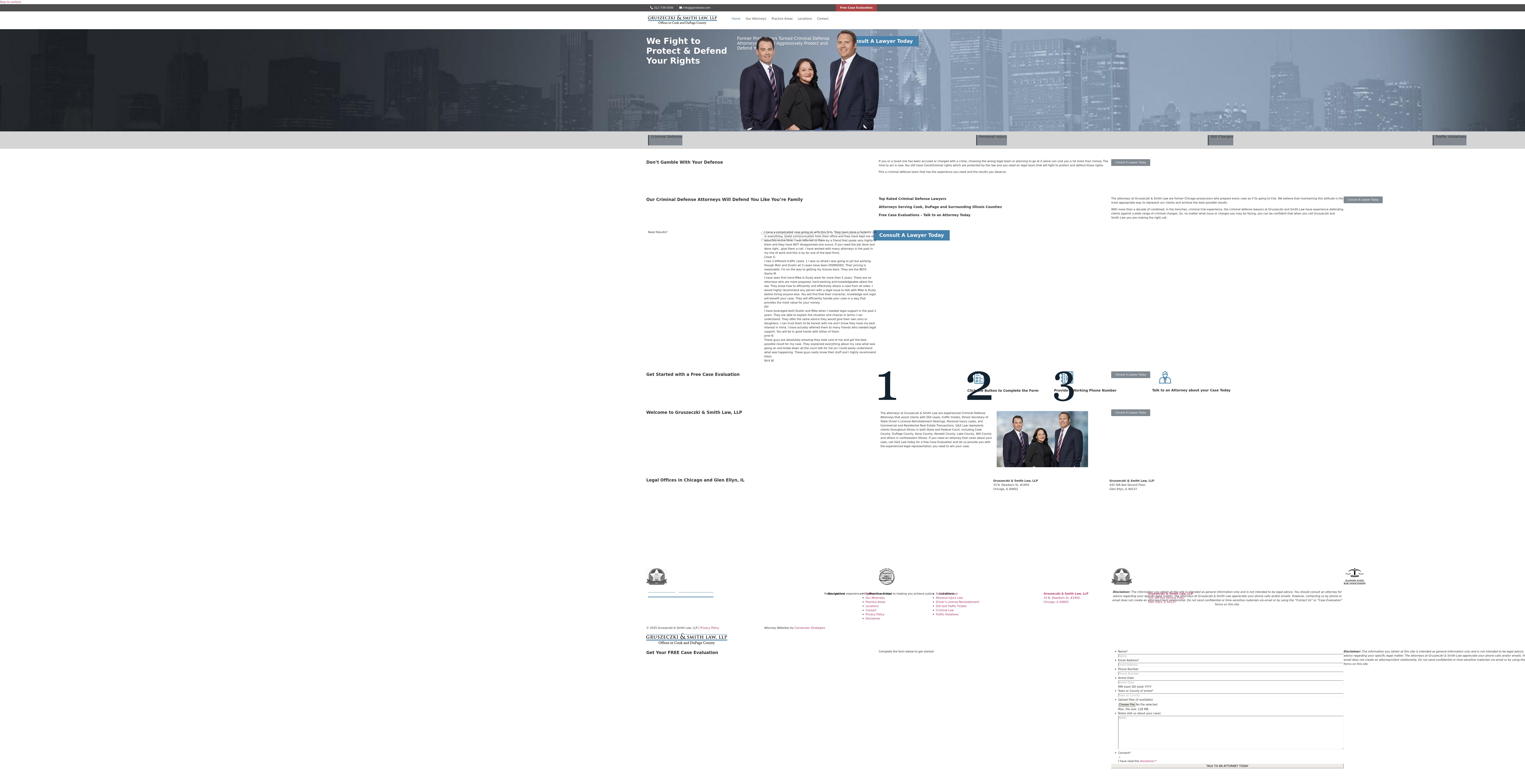 Gruszeczki & Smith Law, LLP - Chicago IL Lawyers