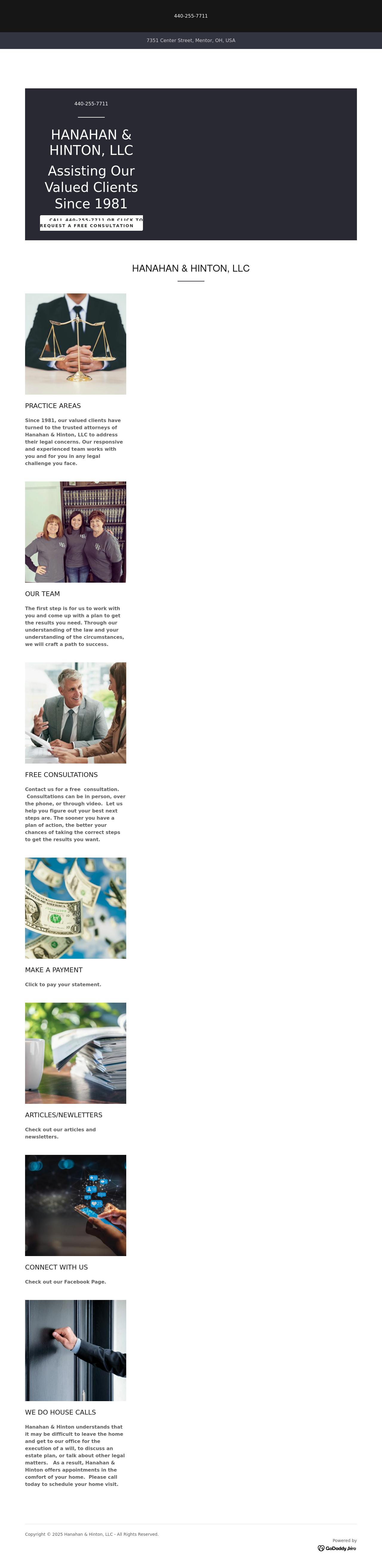 Hanahan & Hinton, LLC - Mentor OH Lawyers