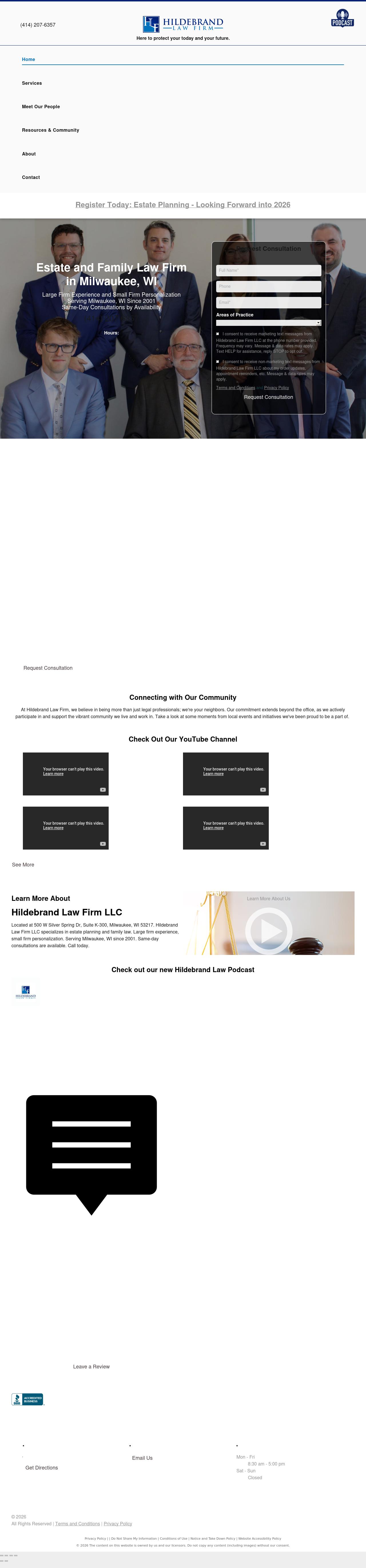 Hildebrand Law Firm, LLC - Milwaukee WI Lawyers