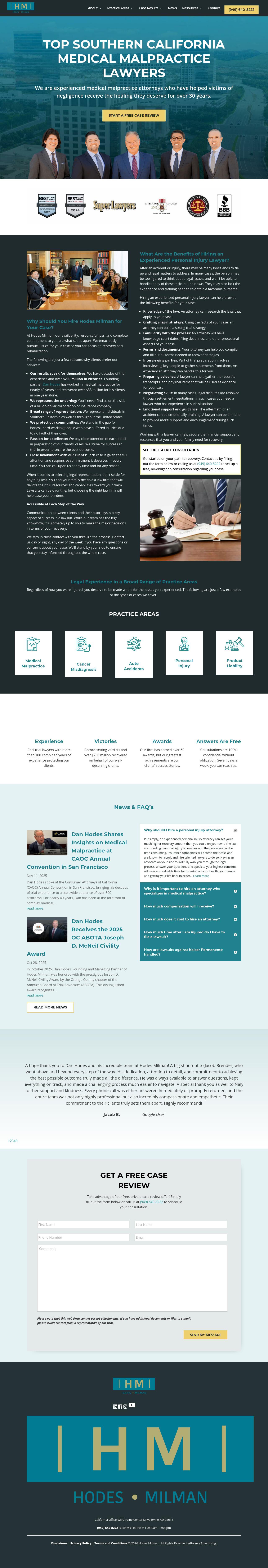 Hodes Milman LLP. - Irvine CA Lawyers