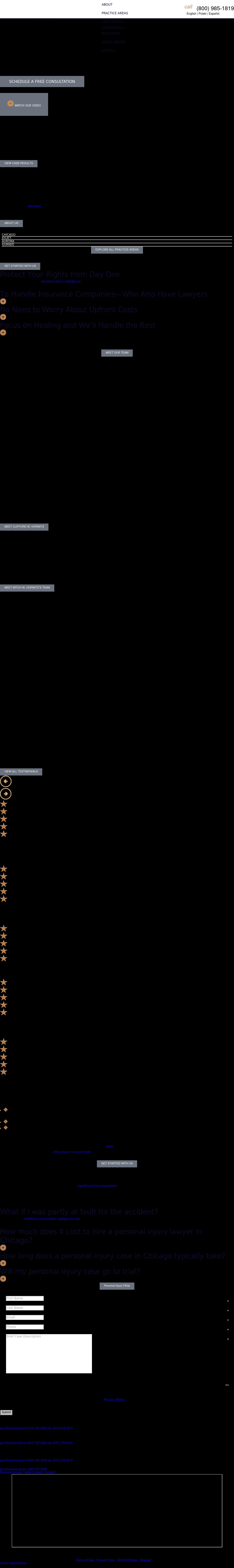 Horwitz, Horwitz & Associates, LTD - Joliet IL Lawyers