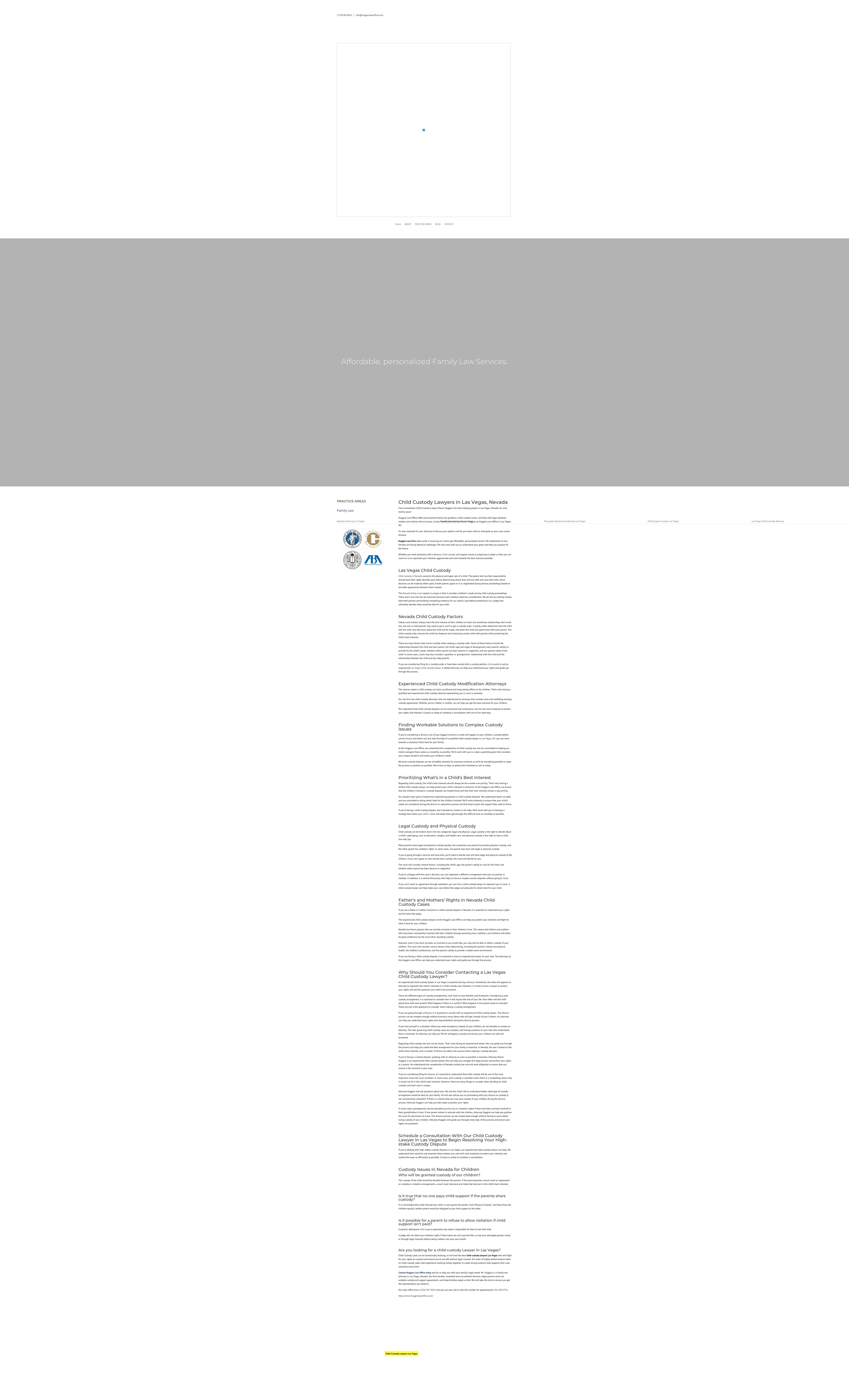 Huggins Law Office - Las Vegas NV Lawyers