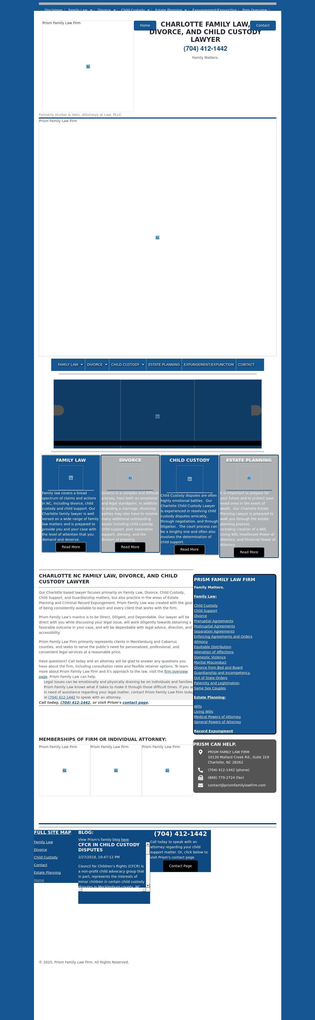 Hunter & Hein, Attorneys at Law, PLLC - Charlotte NC Lawyers