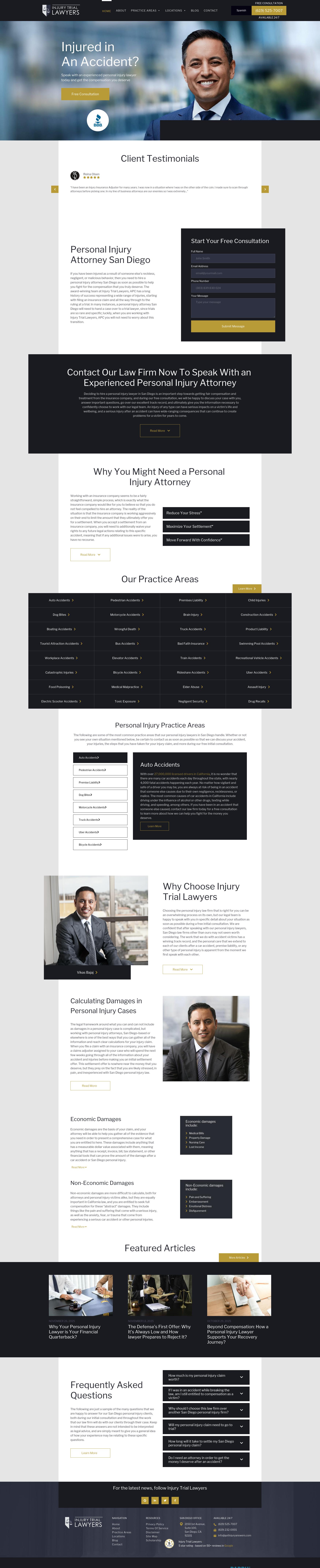 Injury Trial Lawyers APC - San Diego CA Lawyers