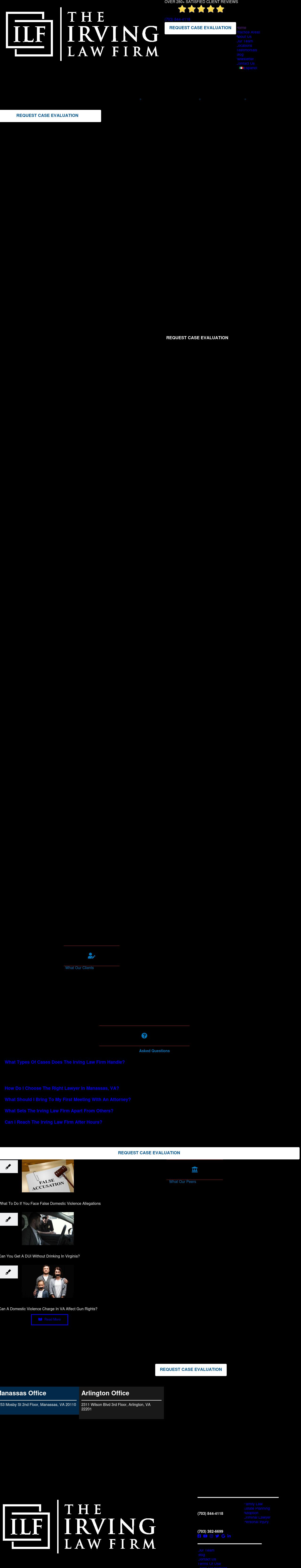 The Irving Law Firm - Manassas VA Lawyers