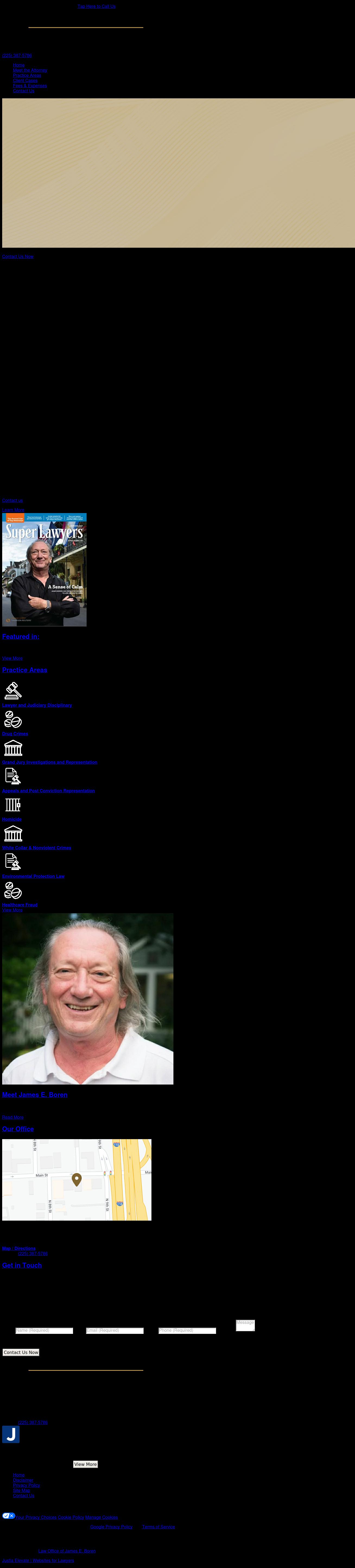 James E. Boren - Baton Rouge LA Lawyers