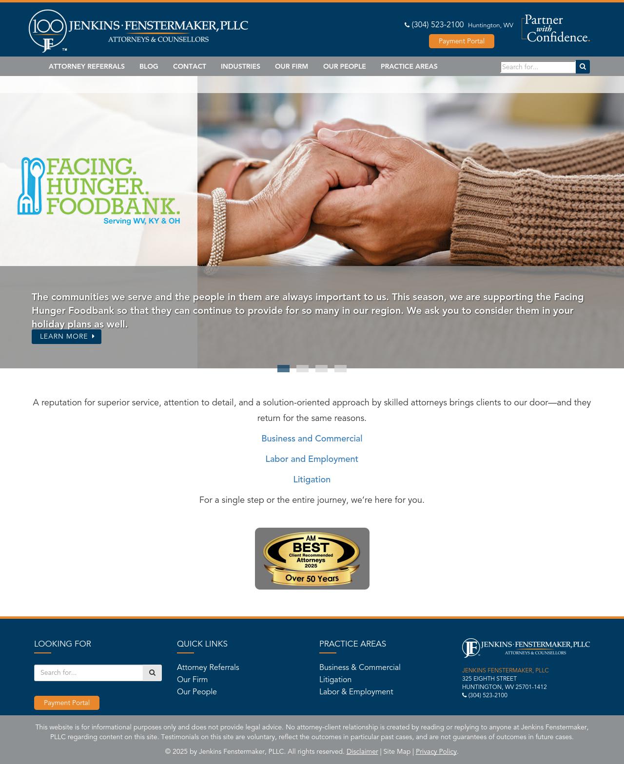 Jenkins Fenstermaker, PLLC - Huntington WV Lawyers