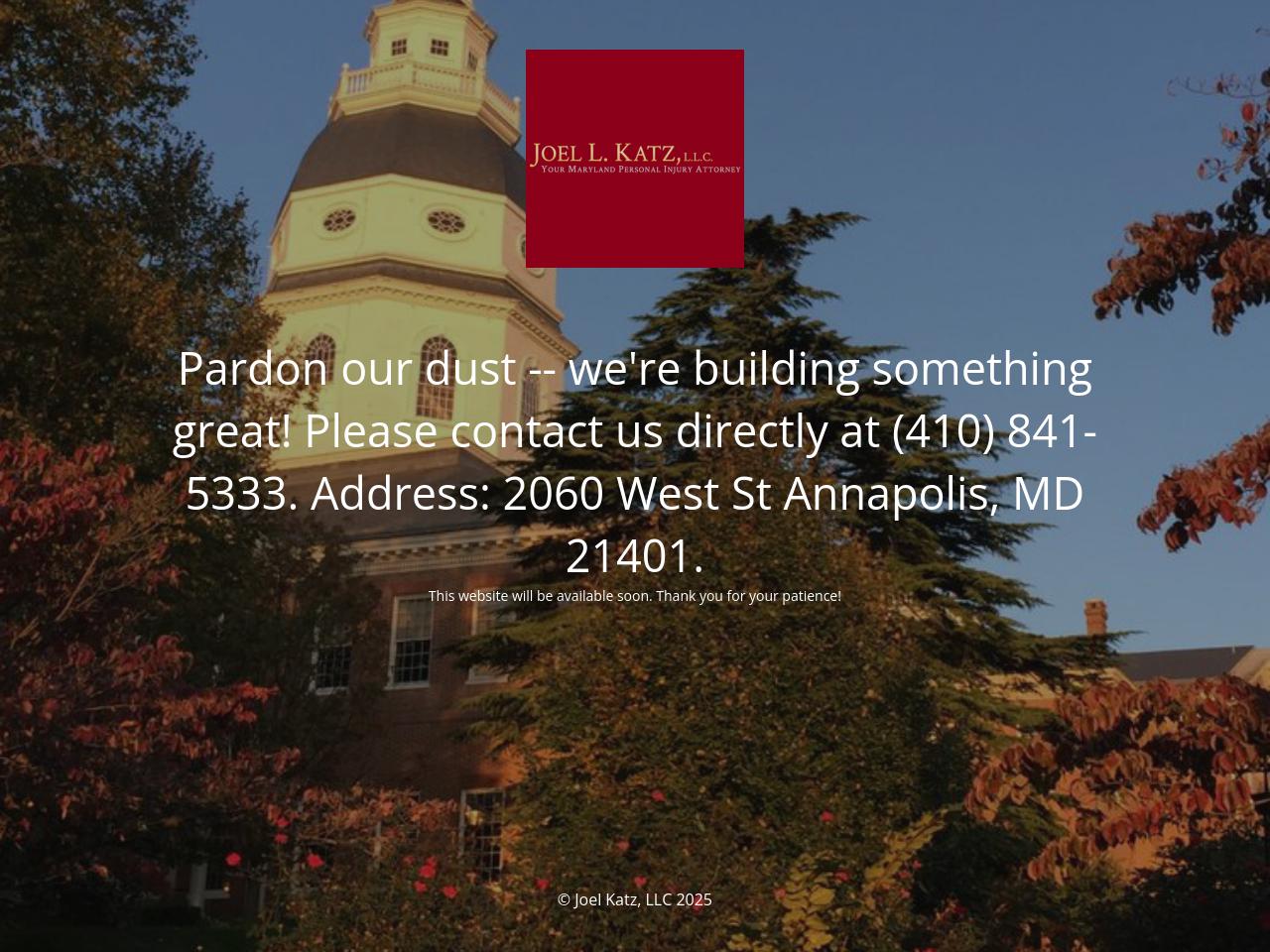 Joel L. Katz, L.L.C. - Annapolis MD Lawyers