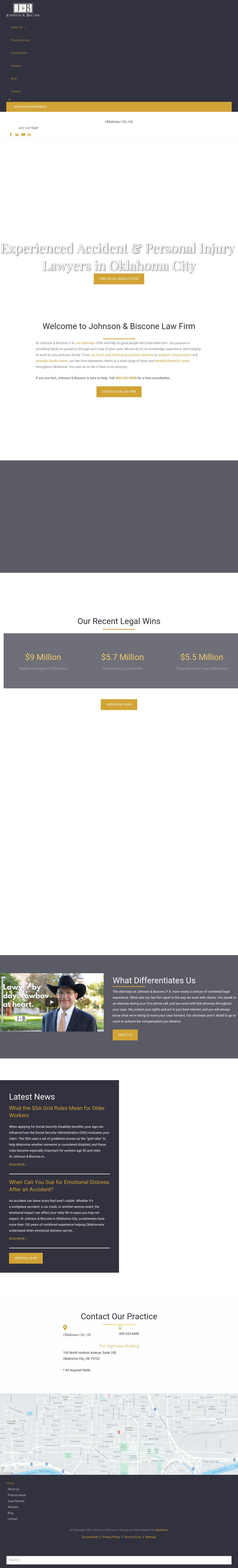 Johnson & Biscone - Oklahoma City OK Lawyers