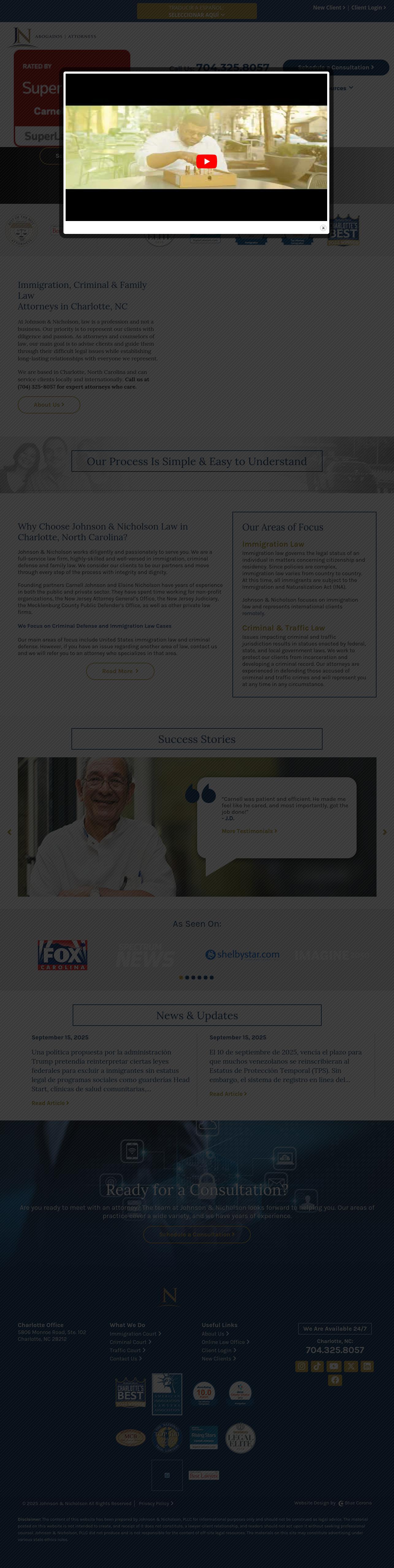 Johnson & Nicholson, PLLC - Charlotte NC Lawyers