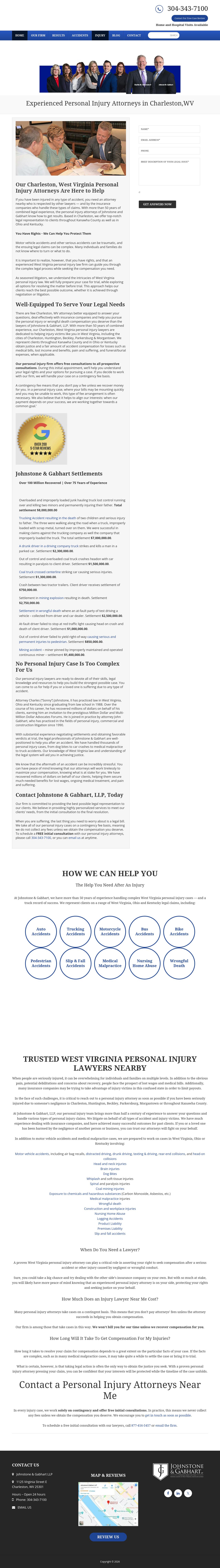 Johnstone & Gabhart, LLP - Charleston WV Lawyers